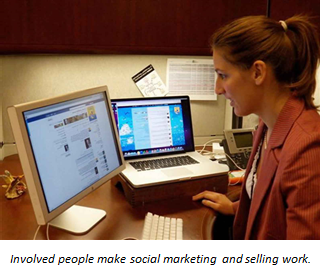 Using social media effectively requires human involvement, often from a B2B marketing services agency.